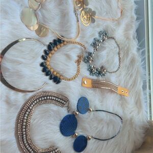 Lot of statement necklaces
